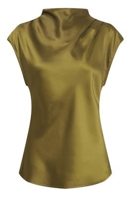 BYESTO TOP - SATIN