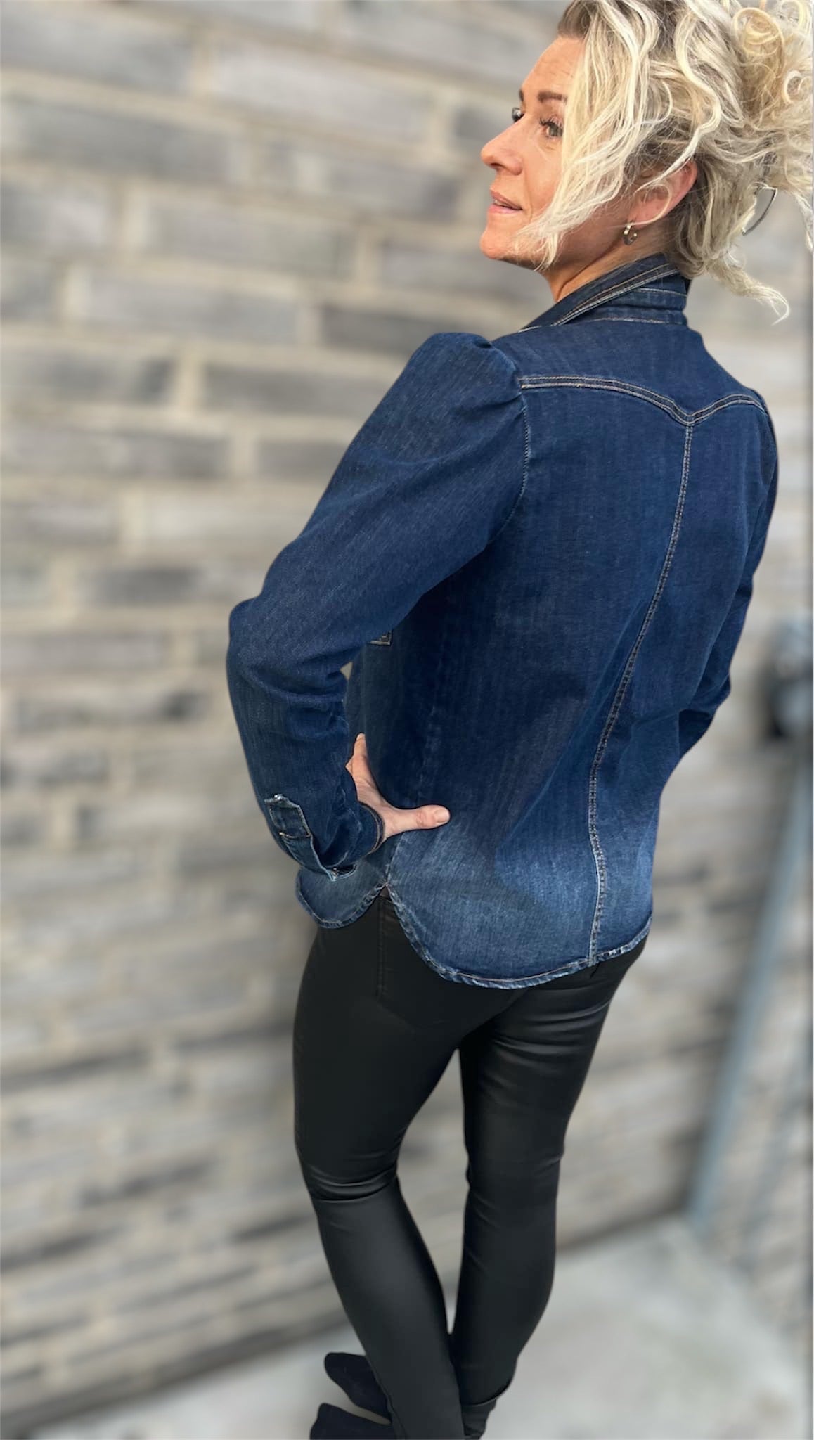 Cool Denim Skjortejakke